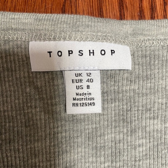 TopShop crop top size 8 - Picture 4 of 4